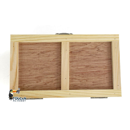 Holzkiste Modell für 1/14 1/12 RC LKW Hydraulischer Gabelstapler Baufahrzeuge Simulation Fahrzeug Hobby Modell DIY Teile