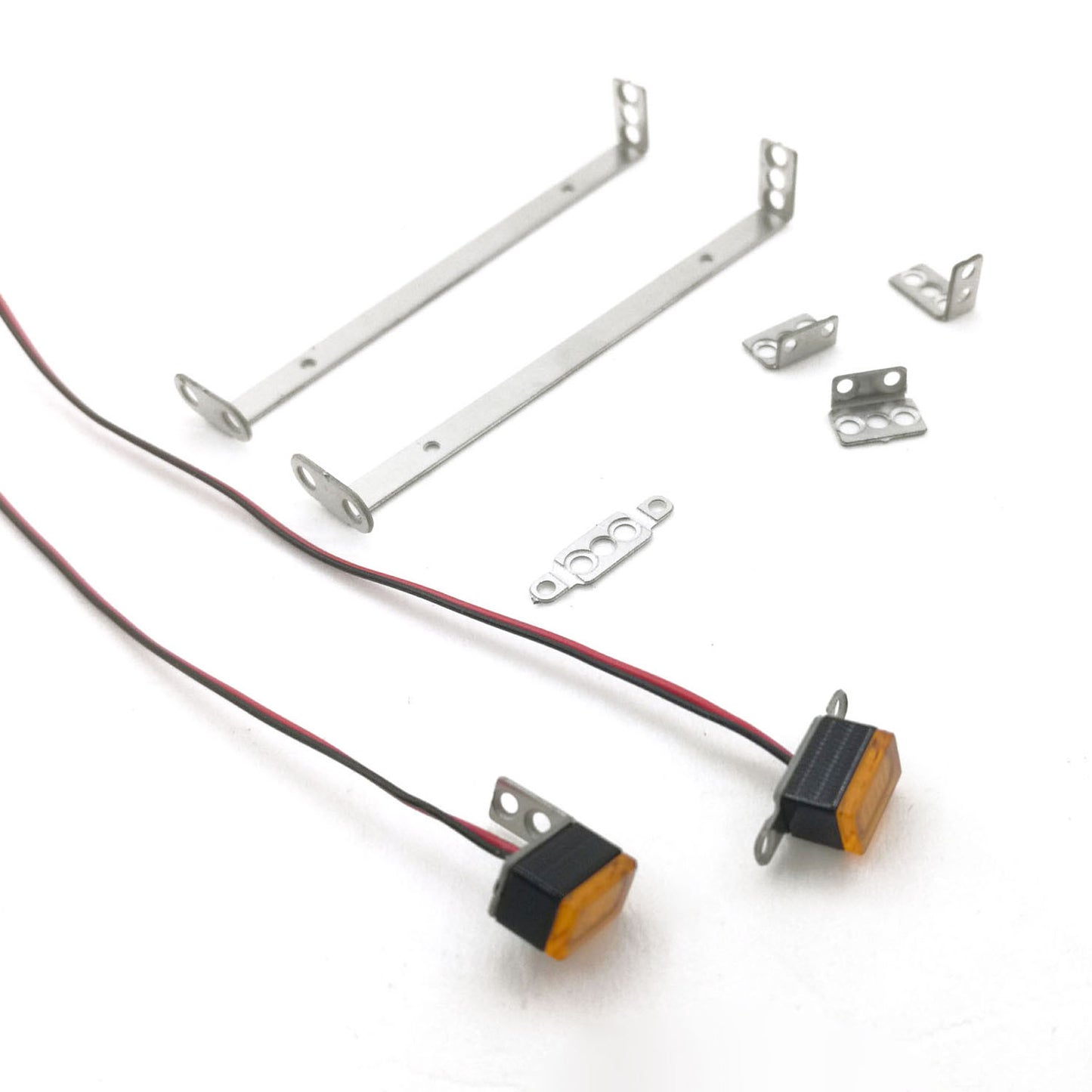 Kabinenlicht, Begrenzungsleuchten, Umrissmarkierungs-LED für 1/14 RC-Sattelzug-LKW-Auto-Simulationsfahrzeug, Hobby-Modell, DIY-Teile
