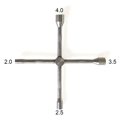 JDM-213 Metall-Kreuzschlitz 2,0/2,5/3,5/4,0 mm für DIY-Modell im Maßstab 1/14 RC-Lkw-Baggerlader