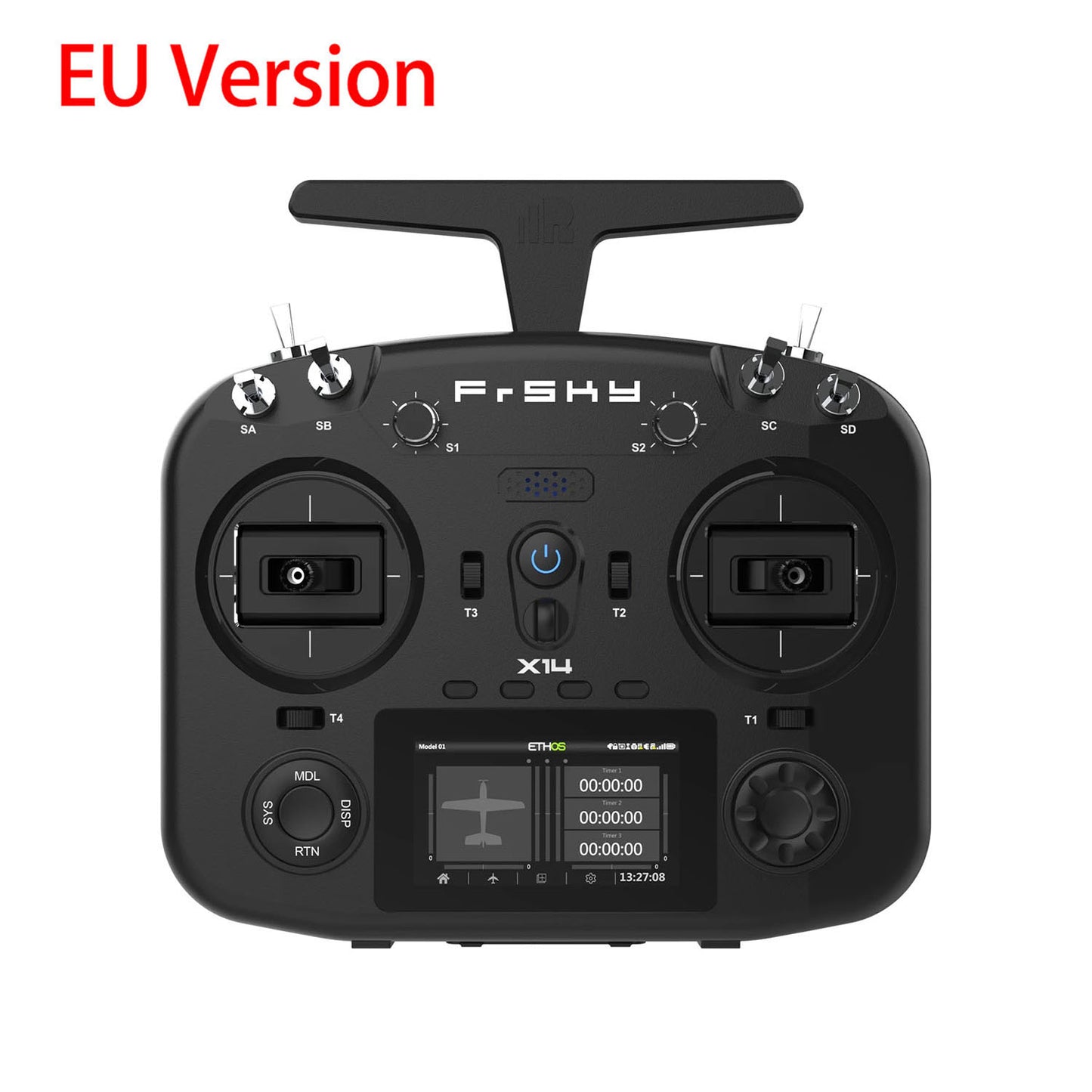 FrSky TWIN X14 Sender 2,4G Radio System Controller Joystick Dual Return W/O Empfänger EU FCC Version für Bagger Lkw Auto