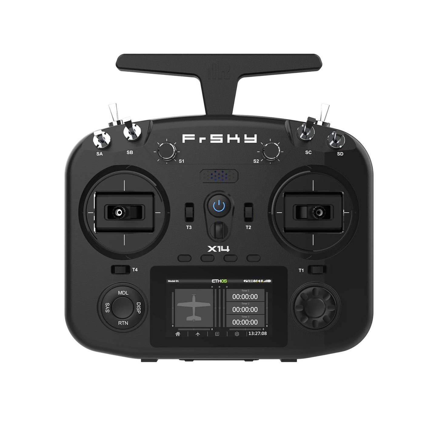 FrSky TWIN X14 Sender 2,4G Radio System Controller Joystick Dual Return W/O Empfänger EU FCC Version für Bagger Lkw Auto