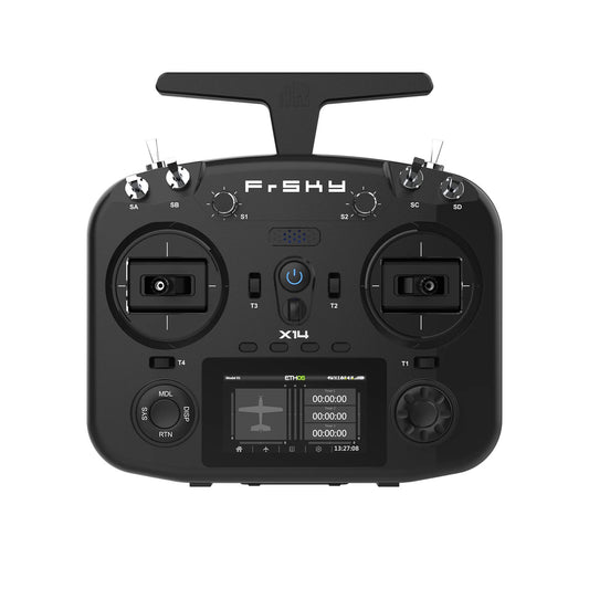 TOUCAN RC HOBBY FrSky TWIN X14 Transmitter 2.4G Radio System Controller Joystick Dual Return W/O Receiver EU FCC Version for Excavator Truck Car