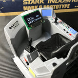 Multimedia Display Screen Current Voltage Temperature Pressure Usage Time Brand for DIY 1/14 RC Hydraulic Excavator Loader