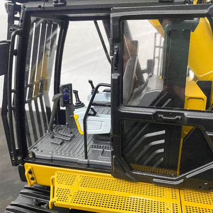 1/14 RC Hydraulischer Abbruchbagger 374 UHD 4-armig PL18EV Funkgesteuerter Bagger 2-teiliger Abbruchausleger und Verlängerungsarme