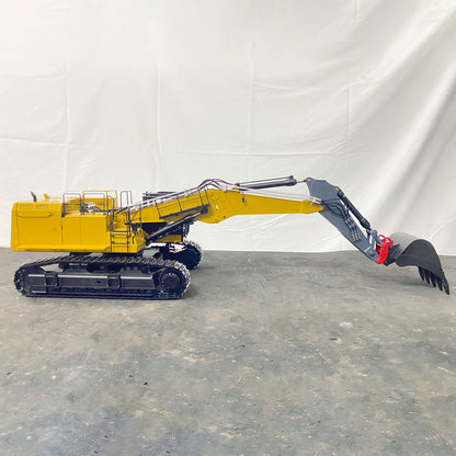 1/14 RC Hydraulischer Abbruchbagger 374 UHD 4-armig PL18EV Funkgesteuerter Bagger 2-teiliger Abbruchausleger und Verlängerungsarme