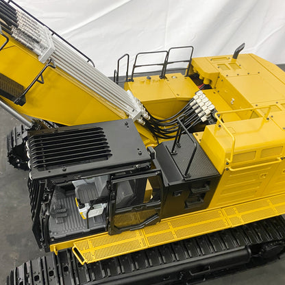 1/14 RC Hydraulischer Abbruchbagger 374 UHD 4-armig PL18EV Funkgesteuerter Bagger 2-teiliger Abbruchausleger und Verlängerungsarme