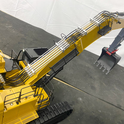 1/14 RC Hydraulischer Abbruchbagger 374 UHD 4-armig PL18EV Funkgesteuerter Bagger 2-teiliger Abbruchausleger und Verlängerungsarme