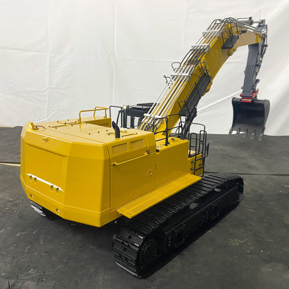 1/14 RC Hydraulischer Abbruchbagger 374 UHD 4-armig PL18EV Funkgesteuerter Bagger 2-teiliger Abbruchausleger und Verlängerungsarme