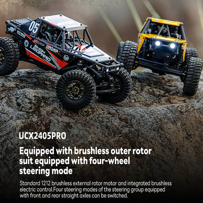 UdiRC UCX2405PRO 1/24 2,4G 4WD RC Rock Crawler Bürstenloser Motor ESC Funkgesteuerte Geländewagen RTR Modellauto Spielzeug Batterie
