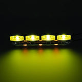 1/14 Kunststoff-Vorderseite 5V Scheinwerfer für DIY Tamiya SC 770S Fernbedienung Traktor LKW 56368 56371 RC LKW Auto Modell Teile