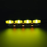 1/14 Kunststoff-Vorderseite 5V Scheinwerfer für DIY Tamiya SC 770S Fernbedienung Traktor LKW 56368 56371 RC LKW Auto Modell Teile