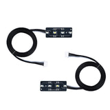 Plastic Taillight Rear Light for 1/14 DIY Tamiya 6X4 Remote Control Timber Truck VO FH16 XL750 56360 8X4 RC Rescue Vehicle Lorry Model