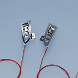 Plastic Front Face Spotlight for 1/14 DIY Tamiya 56368 56371 Remote Control Tractor Truck SC 770S 6X4 8X4 RC Lorry Model Vehicle