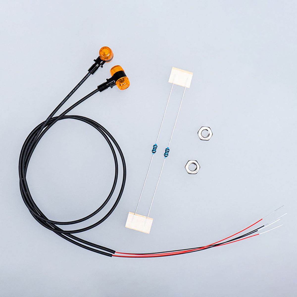 1/14 Plastic Warning Light Clearance Lamp for DIY Remote Control Tractor Truck VO FH16 SC R620 RC Lorry Toys Tipper Model Kit