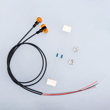 1/14 Plastic Warning Light Clearance Lamp for DIY Remote Control Tractor Truck VO FH16 SC R620 RC Lorry Toys Tipper Model Kit