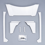 ABS Plastic Narrow Rear Spoiler Wing for DIY 1/14 Tamiya Remote Control Tractor Truck SC 770S 56368 56373 RC Lorry Vehicle Model Car