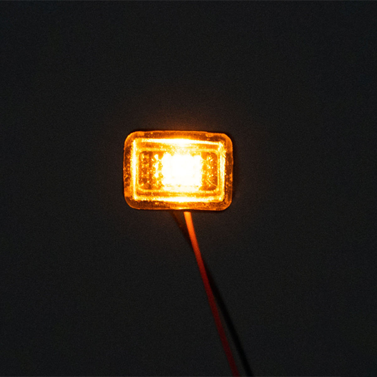 Plastic Roof Side Marker Warning Lamp Clearance Lamp for 1/14 DIY Radio Control Tractor Truck VO FH16 RC Lorry Dumper Model Car