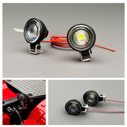 2,2 V-3 V Scheinwerfer Kunststoff-LED-Lampe für 1/10 Crawler Off Road Fahrzeuge DIY TAMIYA 1/14 RC Traktor Lkw Modell Engineering Fahrzeug