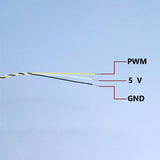 360 Rotating Light 5V LED Warning Lamp for 1/14 DIY TAMIYA RC Tractor Truck Model Digger Dumper Construction Vehicle Lorry Car