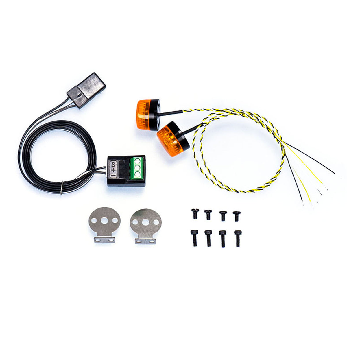 360 rotierenden Licht 5V LED Warnleuchte für 1/14 DIY TAMIYA RC Traktor Lkw Modell Bagger Dumper Bau Fahrzeug Lkw Auto
