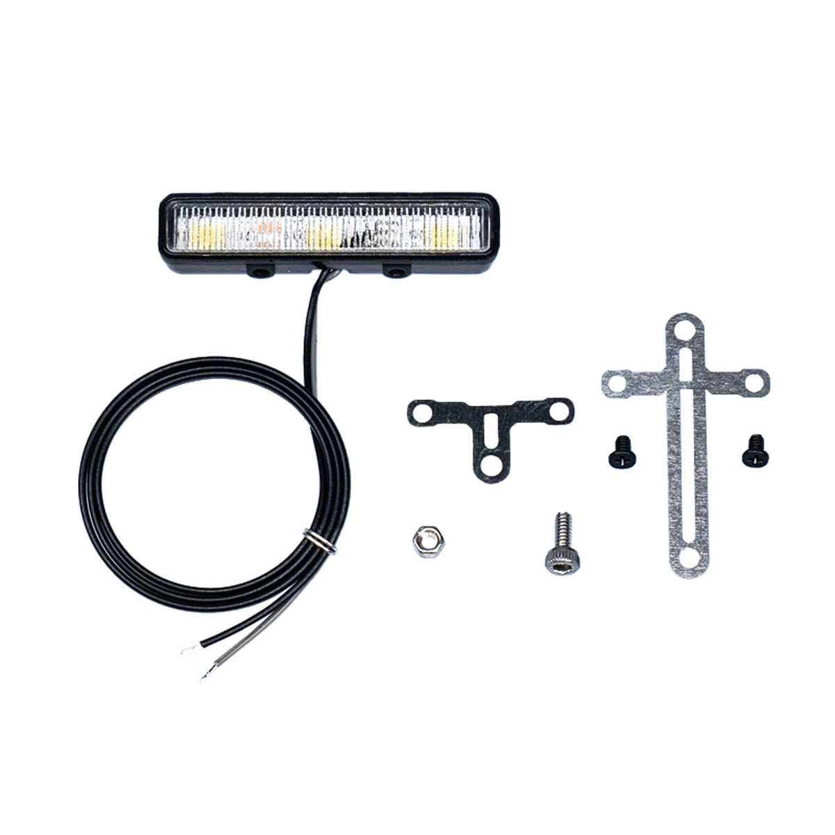 2,2 V-3 V LED-Kunststoff-Dachstrahler für DIY TAMIYA 1/14 RC Traktor-LKW-Crawler Geländewagen-Engineering-Fahrzeug-Hydraulikkipper