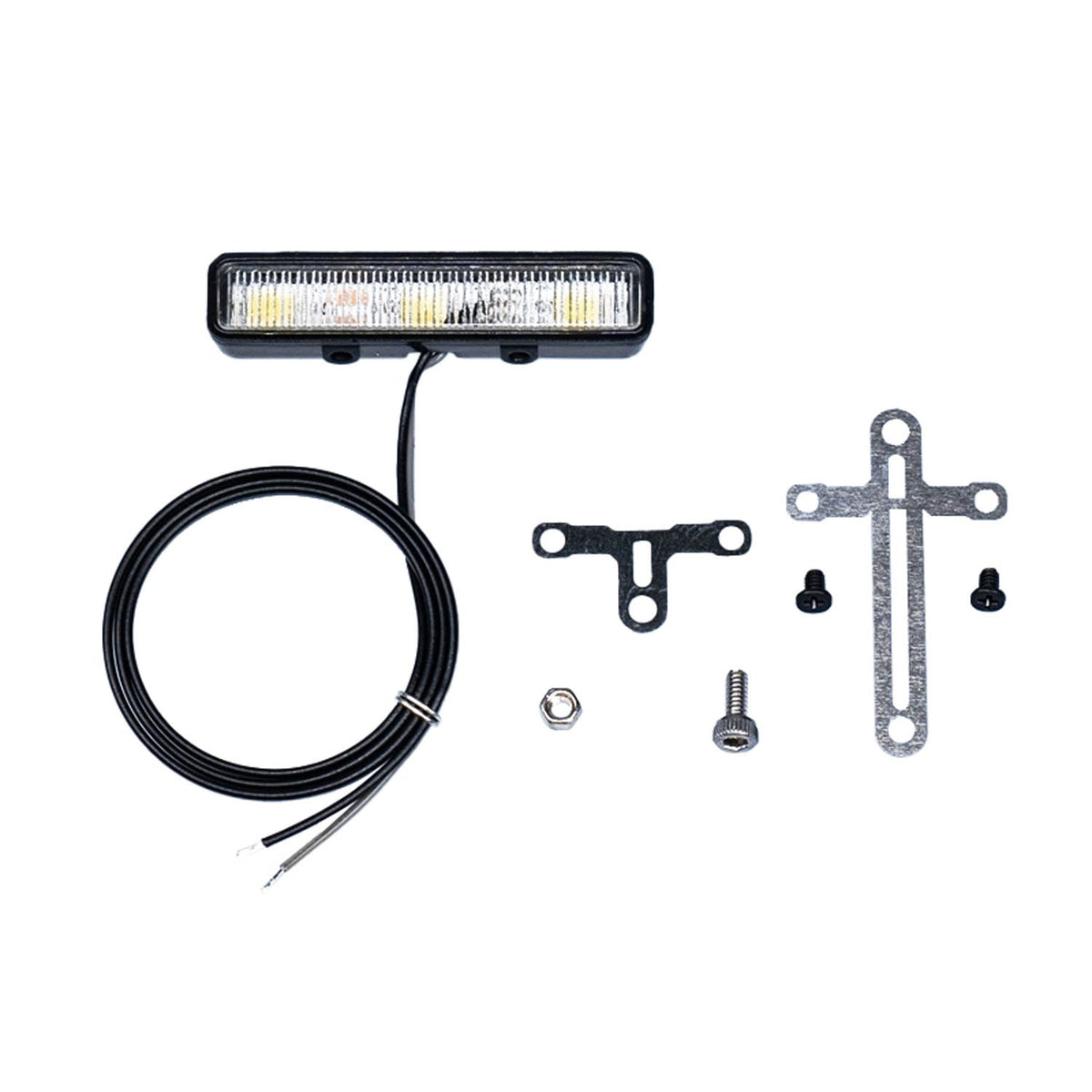2,2 V-3 V LED-Kunststoff-Dachstrahler für DIY TAMIYA 1/14 RC Traktor-LKW-Crawler Geländewagen-Engineering-Fahrzeug-Hydraulikkipper