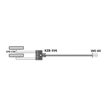 2,2 V-3 V LED-Kunststoff-Dachstrahler für DIY TAMIYA 1/14 RC Traktor-LKW-Crawler Geländewagen-Engineering-Fahrzeug-Hydraulikkipper