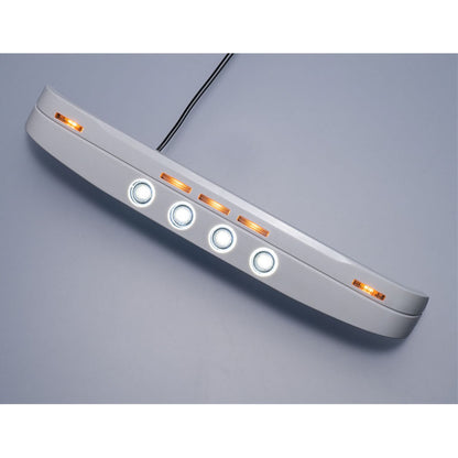 Sonnenblende aus Kunststoff, 5–9 V, LED-Licht für 1/14 Fernbedienung Tamiya Sattelzugmaschine SC 770S 6X4 4X2 56373 RC LKW Auto Upgrade-Teil