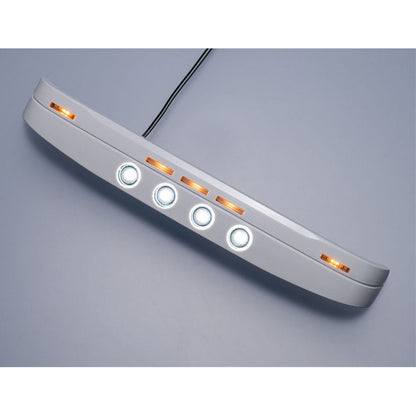 Sonnenblende aus Kunststoff, 5–9 V, LED-Licht für 1/14 Fernbedienung Tamiya Sattelzugmaschine SC 770S 6X4 4X2 56373 RC LKW Auto Upgrade-Teil