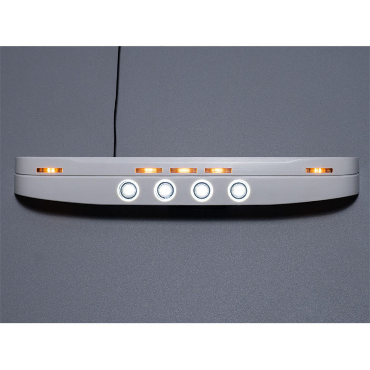 Sonnenblende aus Kunststoff, 5–9 V, LED-Licht für 1/14 Fernbedienung Tamiya Sattelzugmaschine SC 770S 6X4 4X2 56373 RC LKW Auto Upgrade-Teil