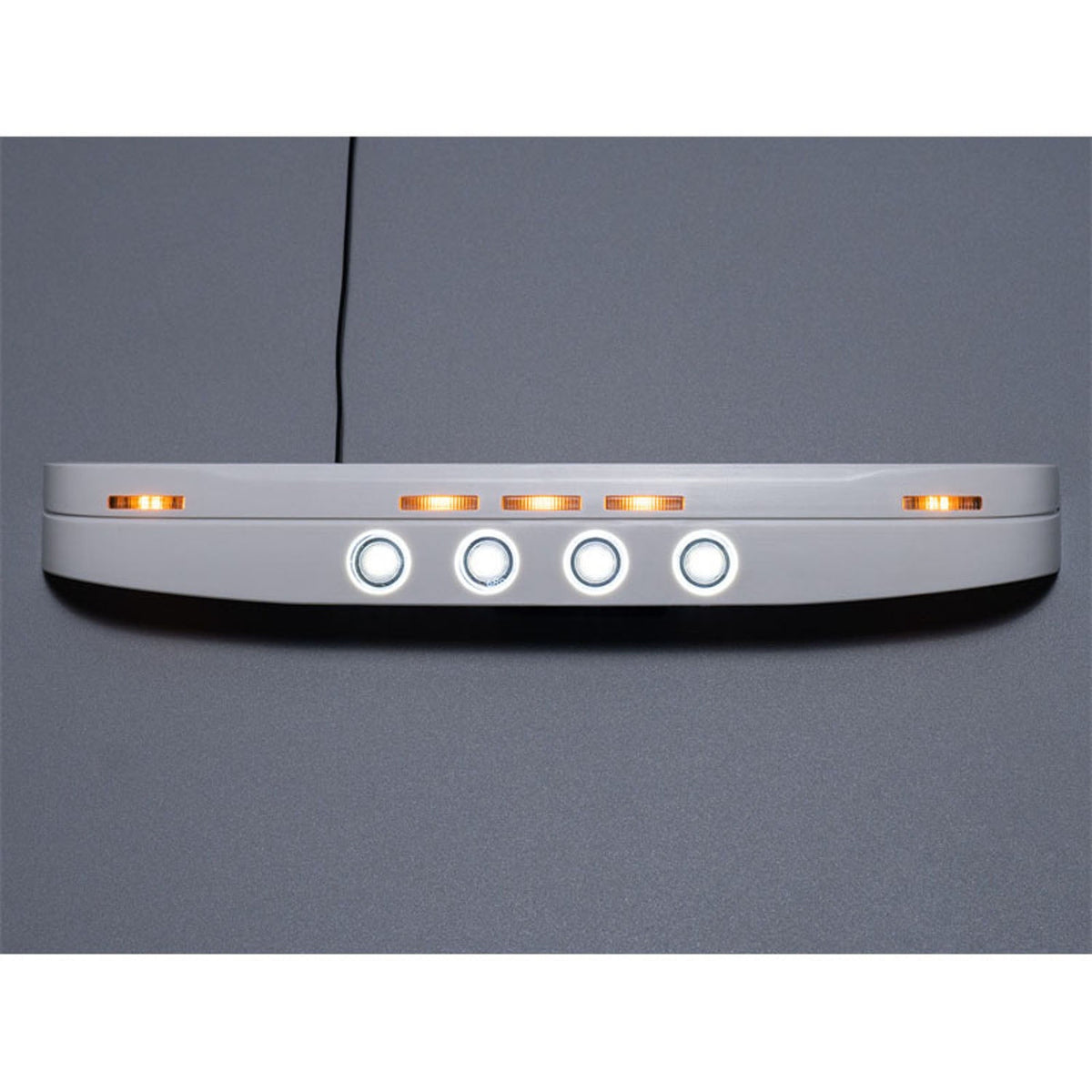 Sonnenblende aus Kunststoff, 5–9 V, LED-Licht für 1/14 Fernbedienung Tamiya Sattelzugmaschine SC 770S 6X4 4X2 56373 RC LKW Auto Upgrade-Teil