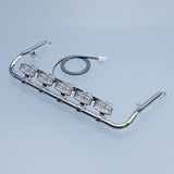 5V Plastic Front Roof Spotlight for 1/14 DIY Tamiya Remote Control Tractor Truck 770S 56368 56371 56376 RC Lorry Model Vehicle