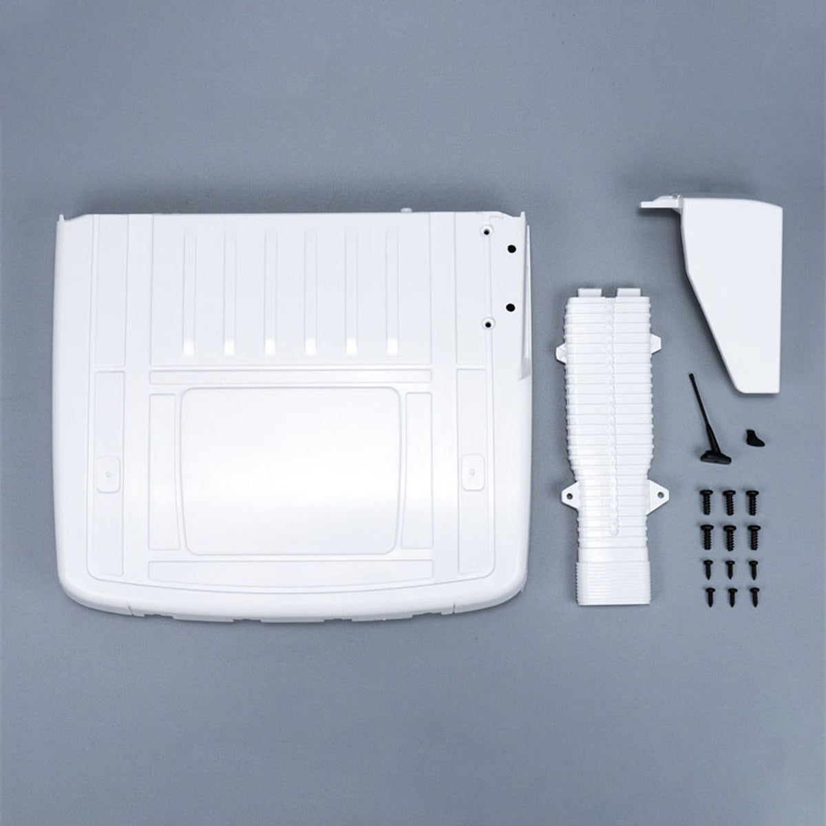 Plastic Low Roof for 1/14 DIY Remote Control Tractor Truck VO FH16 56375 56360 56362 RC Lorry Car Rescue Truck Engineering Vehicle