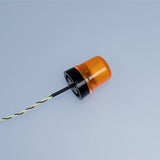 1Pair 5V LED 360 Rotating Light Plastic Warning Lamp for 1/14 DIY TAMIYA RC Tractor Truck Model Excavator Dumper Bulldozer Dump