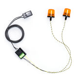 3V Plastic Warning Light 360 LED Rotating Flashing Lamp for DIY TAMIYA 1/14 RC Tractor Truck 770S Excavator Tipper Model Car