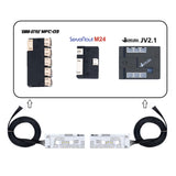 5V LED Kunststoff Rücklicht Warnleuchte Fließendes Wasser Licht für DIY TAMIYA 1/14 RC Traktor Lkw 770S 56368 56371 R470 R620 Auto