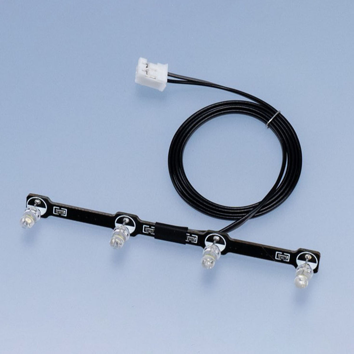 5V LED Kunststoff Dachscheinwerferplatine für 1/14 DIY TAMIYA Fernbedienung Traktor LKW 4151 56366 Modell Fahrzeug Auto Teile Upgrade