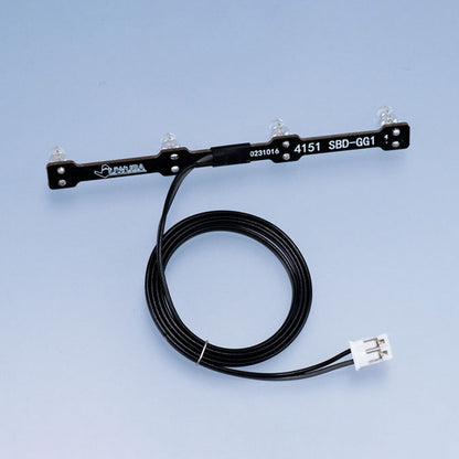 5V LED Kunststoff Dachscheinwerferplatine für 1/14 DIY TAMIYA Fernbedienung Traktor LKW 4151 56366 Modell Fahrzeug Auto Teile Upgrade