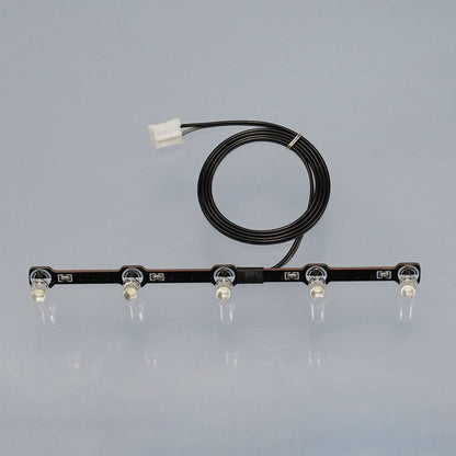 3-7V LED Kunststoff Scheinwerfer Scheinwerferplatine für DIY TAMIYA 1:14 Fernbedienung Traktor LKW Modell 3363 56348 Auto-Upgrade-Teile