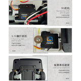 1/18 LDRC 2.4G Remote Control Drift Car AE86 Model RWD Race Vehicles Hight Speed 10KM/H Flip Light Battery USB Charge Mini Gifts