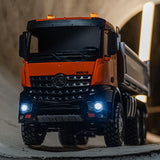 1/14 HUINA 1598 2.4G Remote Control Dumper 6x6 Engineering Transport Vehicle Lifting Rod Tipper Car Light Sound Battery Toys