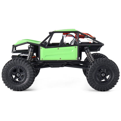 Metall Kunststoff 1/18 RC Off Road Auto 4*4 Fernbedienung Rock Crawler 370 Motor ESC Schutz Lenkung Servo Batterie Modell Spielzeug