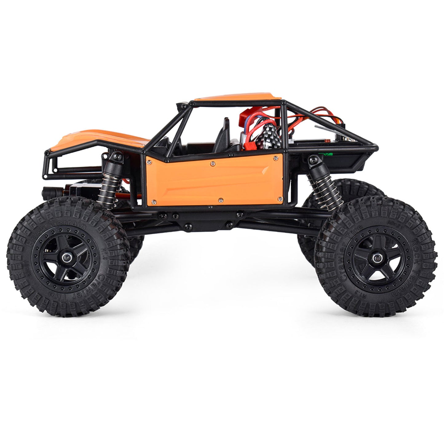 Metall Kunststoff 1/18 RC Off Road Auto 4*4 Fernbedienung Rock Crawler 370 Motor ESC Schutz Lenkung Servo Batterie Modell Spielzeug