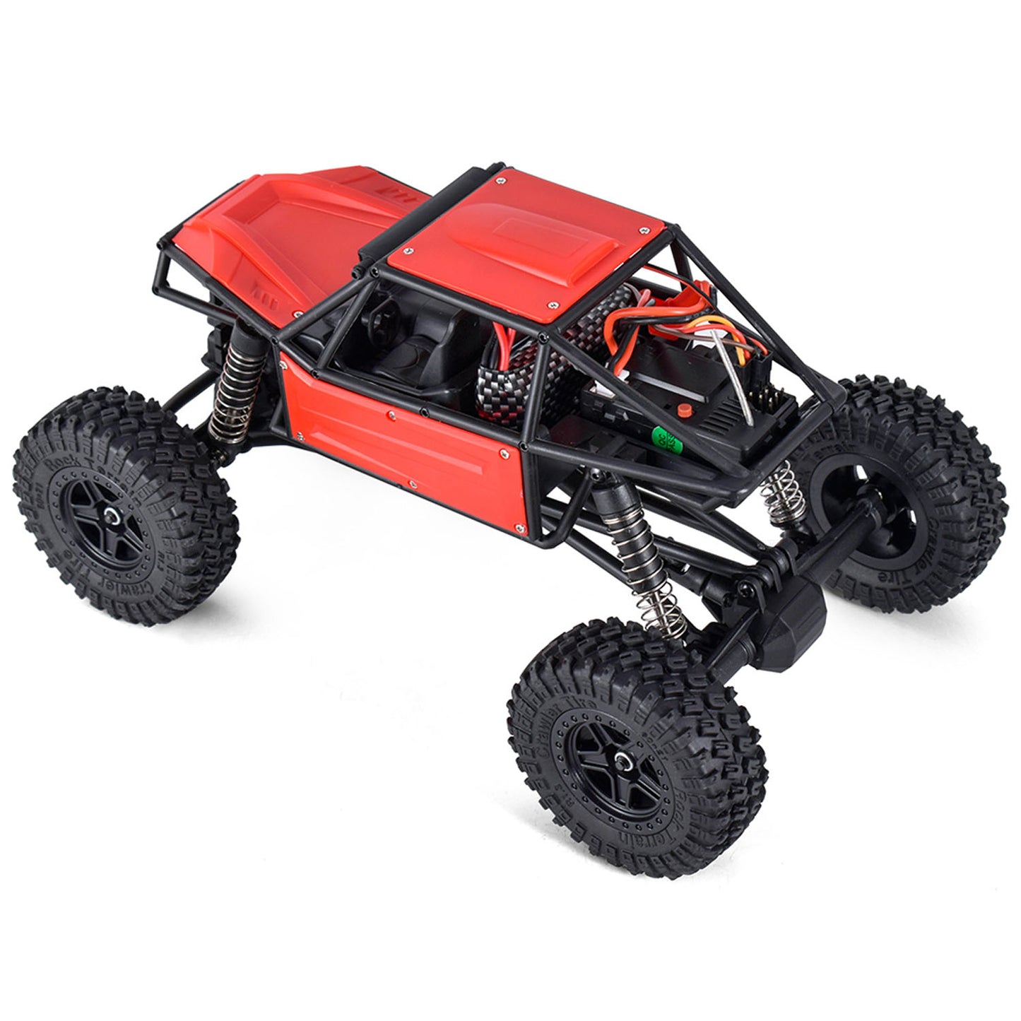 Metall Kunststoff 1/18 RC Off Road Auto 4*4 Fernbedienung Rock Crawler 370 Motor ESC Schutz Lenkung Servo Batterie Modell Spielzeug