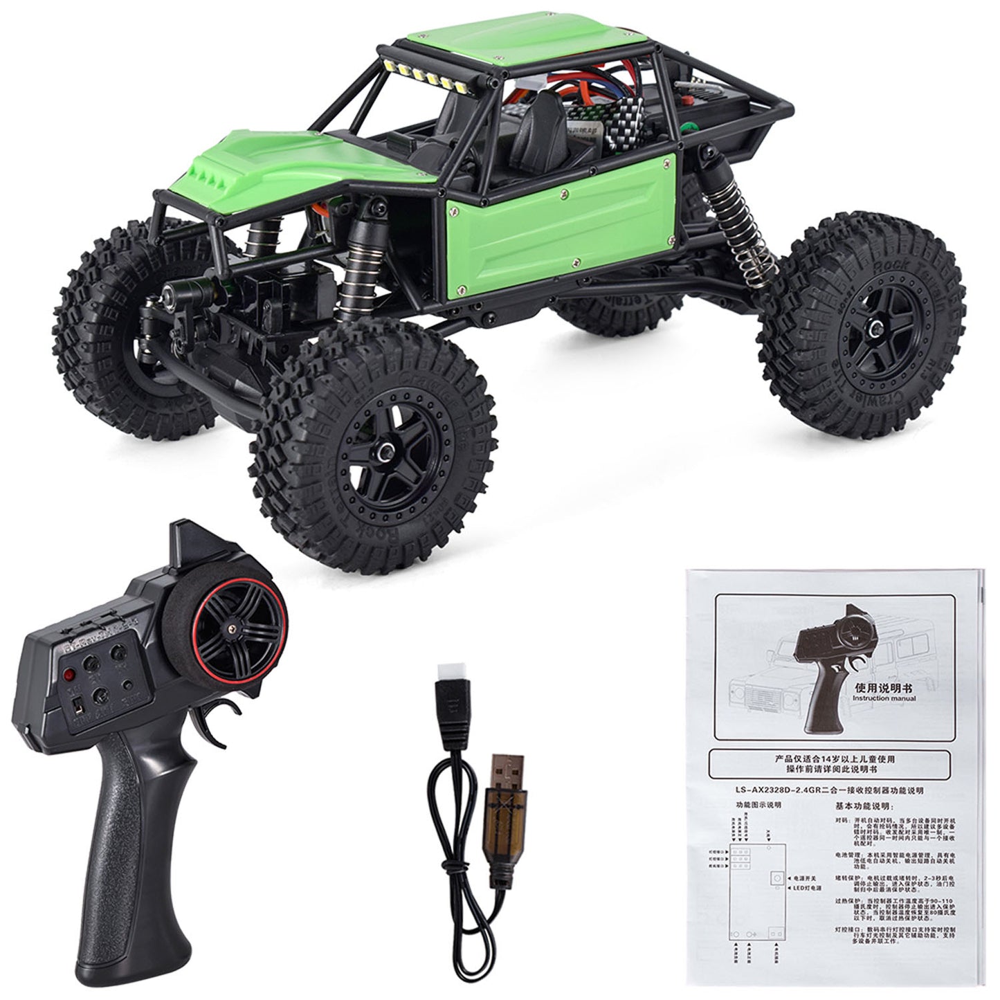 Metall Kunststoff 1/18 RC Off Road Auto 4*4 Fernbedienung Rock Crawler 370 Motor ESC Schutz Lenkung Servo Batterie Modell Spielzeug