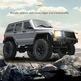 1/18 Four Wheel Drive Remote Control Rock Crawler 8562 RC Multi-Terrain Off Road Car 3Speed Motor ESC Servo Light System Battery