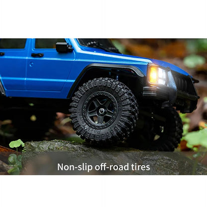 1/18 Allradantrieb Fernbedienung Rock Crawler 8562 RC Multi-Terrain Off Road Auto 3-Gang-Motor ESC Servo Lichtsystem Batterie
