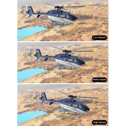 RC ERA Ferngesteuerter Hubschrauber C187 Gyroskop Stabilisierung Höhenhaltung Ladegerät Modellflugzeug EC135 Geeignet für Anfänger