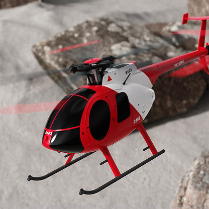 RC ERA 1/28 C189 Bird Fernbedienung Hubschrauber MD500 Dual Brushless Motoren 6-Achsen-Gyro Optische Flusspositionierung Modell Spielzeug