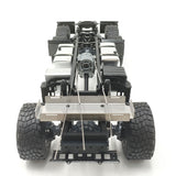 JDM-218B 1/14 6*6 Radio Controlled Off Road Tractor Truck Kit Metal Chassis Differential Locks RC Lorry Model Plastic Car Shell